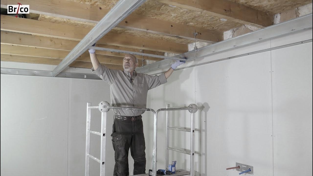 Guide étape par étape pour installer un faux plafond